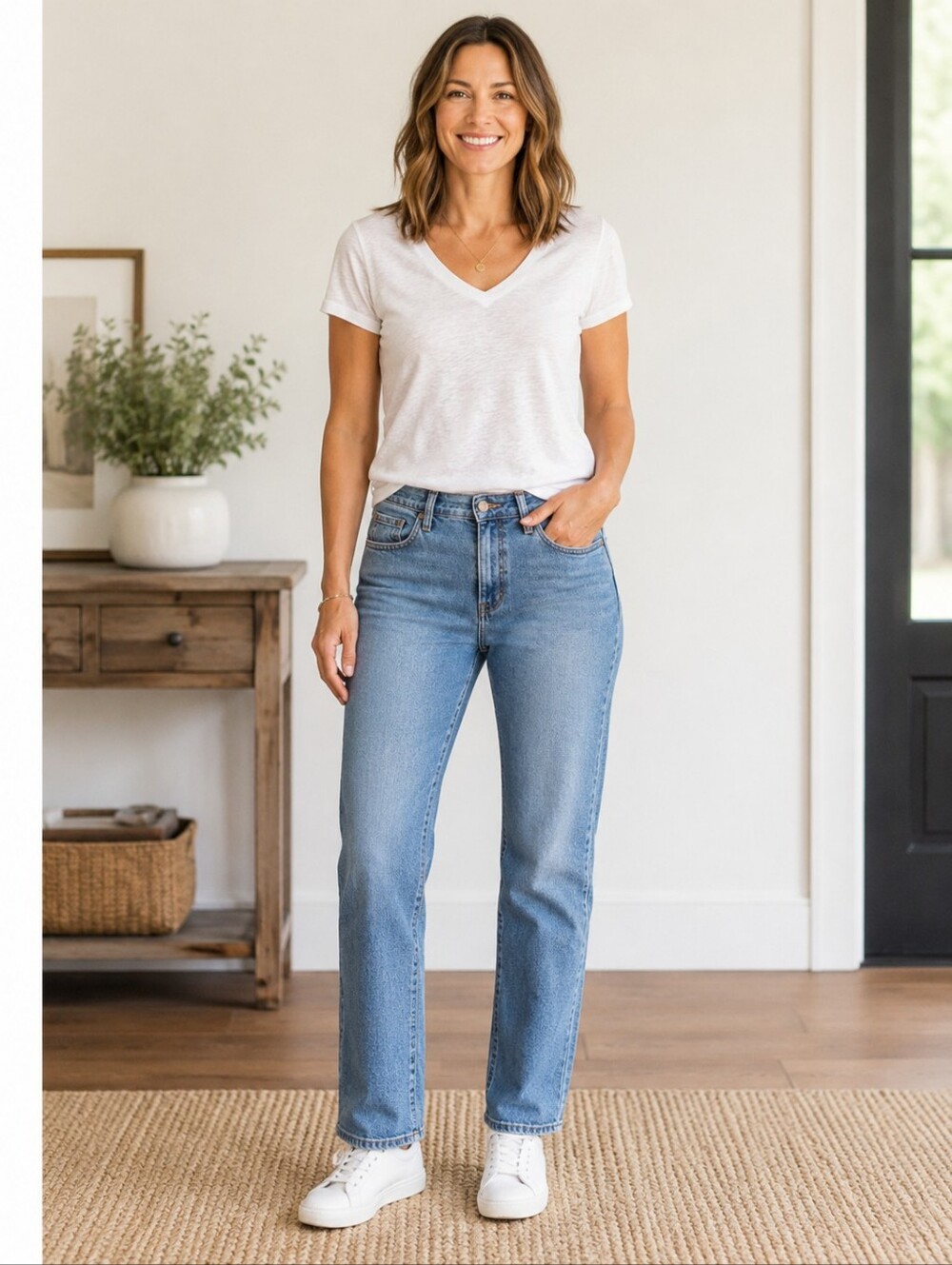 Lee Platinum Label Straight Leg Jeans, ✨ No Gap Comfort Waistband, Size 10P